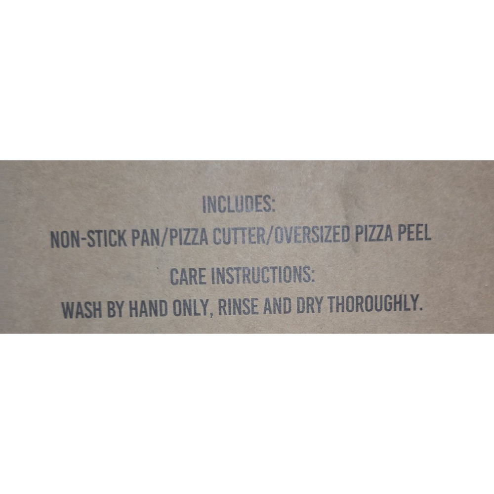 Expert Grill BBQ Pizza Kit 3 Piece Set Silver Red Black Non-Stick Pan Cutter - Picture 4 of 4